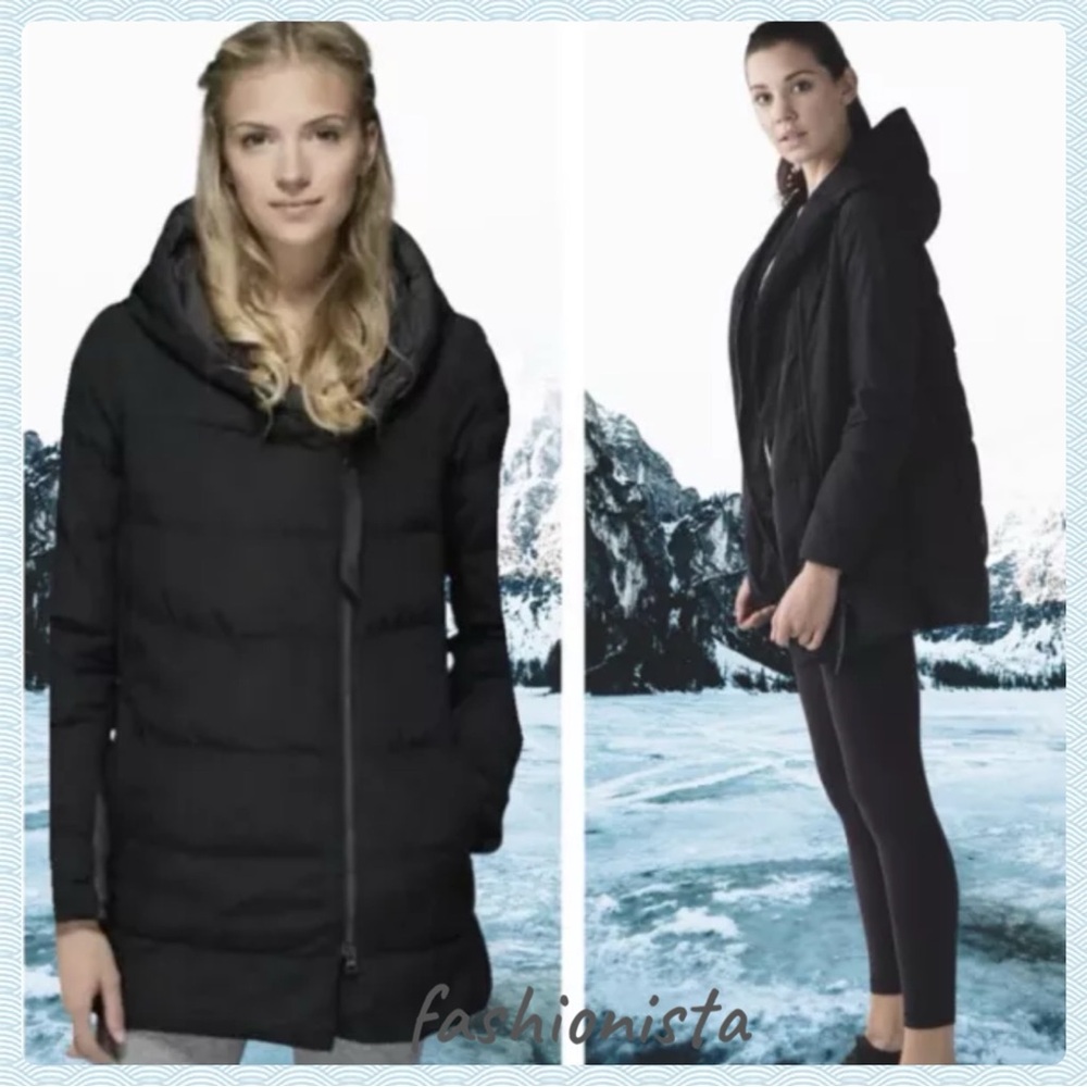 Lululemon Puffy Blanket Jacket Black sz.4 and Sz.6